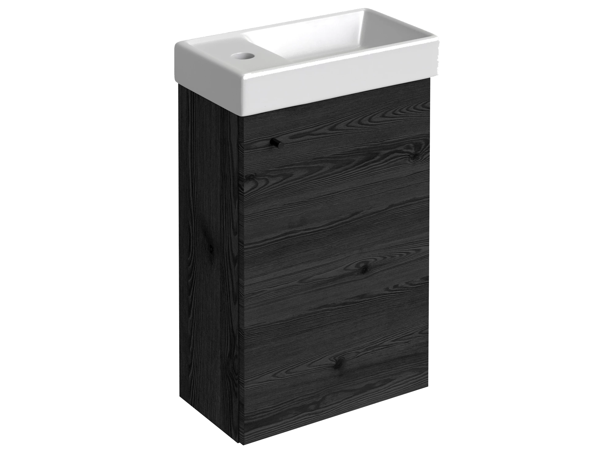 NRF7041371 - Small møbelsett Sort eik - 