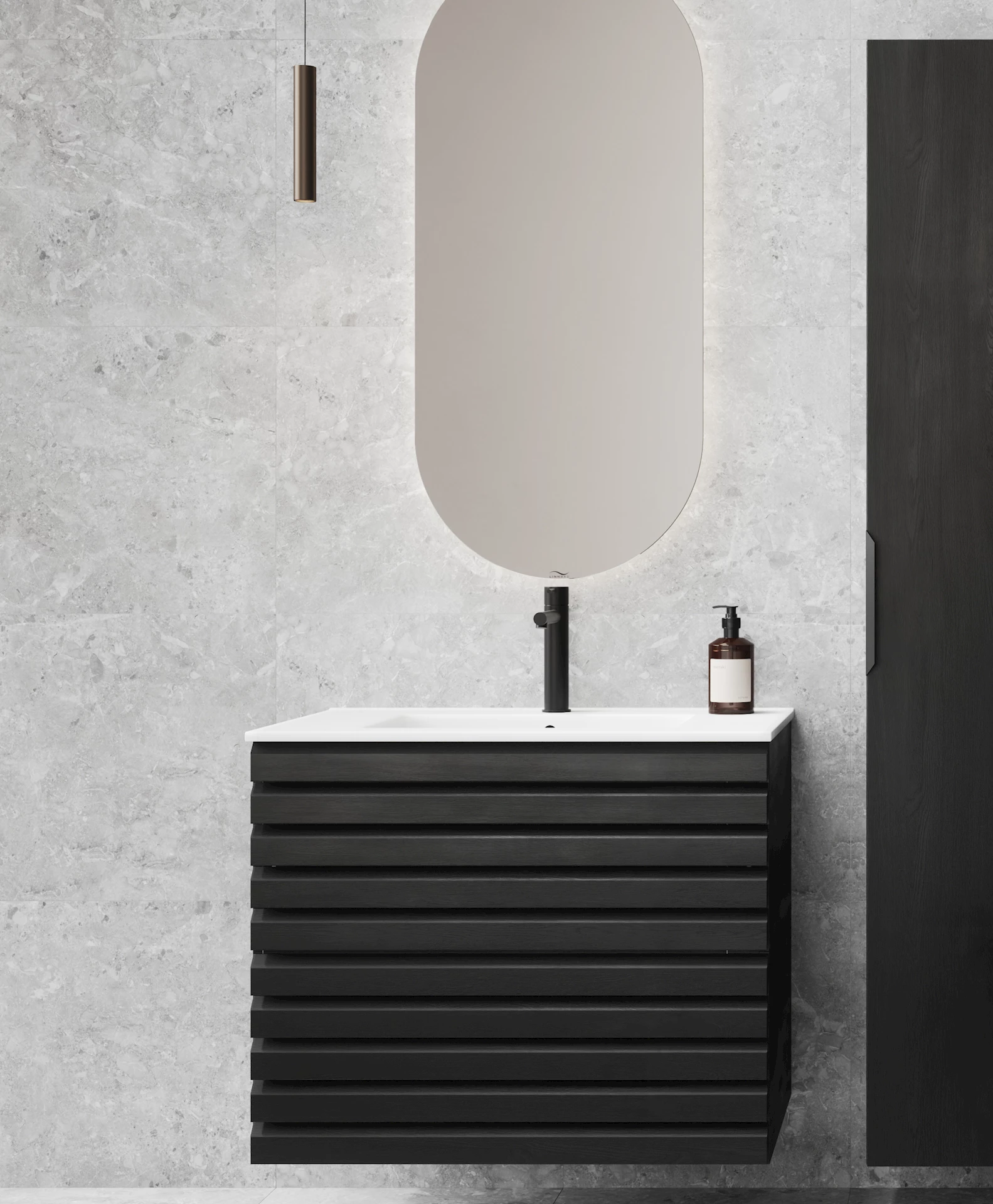 ART230 - Selma 80 Sort eikestav - 