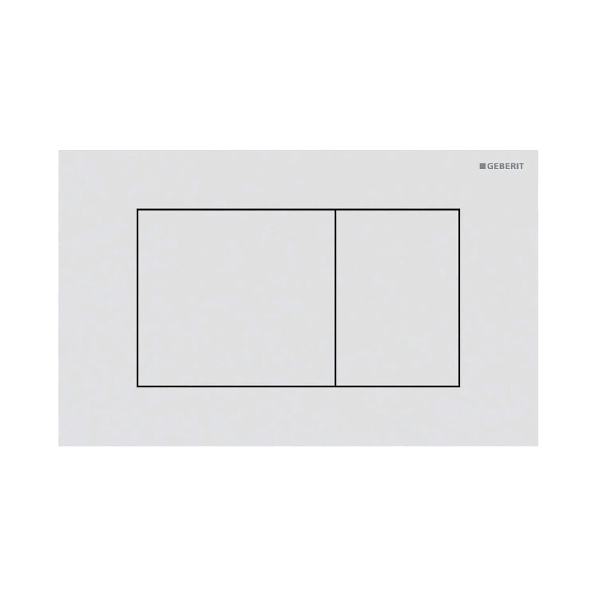 NRF1387334 - Geberit Sigma40 betjeningsplate matt hvit - 